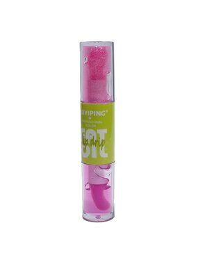 SIYIPING LIP DRIP FAT OIL DUO PROFESSIONAL COLOR PINK 5" Tube 2 Color 1 Tube NEW